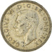 Coin, Great Britain, George VI, Shilling, 1943, AU(50-53), Silver, KM:854