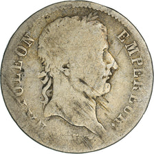 Munten, Frankrijk, Napoléon I, Franc, 1808, Strasbourg, ZG, Zilver, KM:682.3