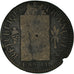 Monnaie, France, Sol aux Balances, 1793, Strasbourg, B+, Bronze, Gadoury:19