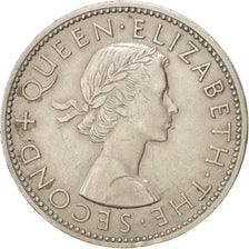 RHODESIA AND NYASALAND, 2 Shillings, 1956, British Royal Mint, KM #6,...