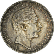 Moneta, Stati tedeschi, PRUSSIA, Wilhelm II, 3 Mark, 1911, Berlin, BB, Argento