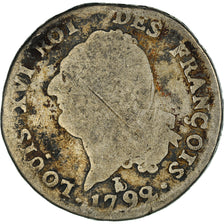 Munten, Frankrijk, Louis XVI, 30 sols françois, 30 Sols, 1792, Nantes, ZG