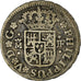 Moeda, Espanha, Philip V, 1/2 Réal, 1738, Madrid, EF(40-45), Prata, KM:350.1