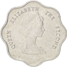 EAST CARIBBEAN STATES, 5 Cents, 1992, KM #12, AU(55-58), Aluminum, 23.1, 1.32
