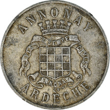 Monnaie, France, 25 Centimes, 1918, TB, Aluminium, Elie:10.3