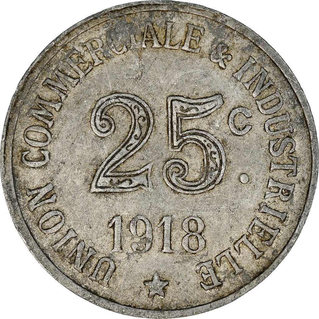 Coin, France, 25 Centimes, 1918, VF(20-25), Aluminium, Elie:10.3