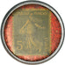 Moneta, Francia, Société générale, 5 Centimes, Timbre-Monnaie, BB, Alluminio