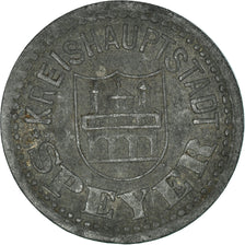 Moneta, Germania, Kleingeldersatzmarke, Speyer, 5 Pfennig, 1917, BB, Zinco