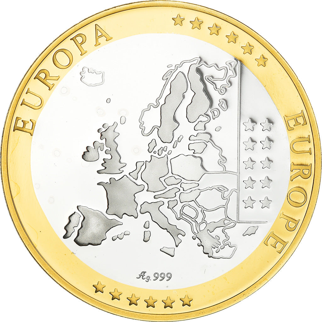 Netherlands, Medal, L'Europe, Politics, Society, War, MS(65-70), Silver