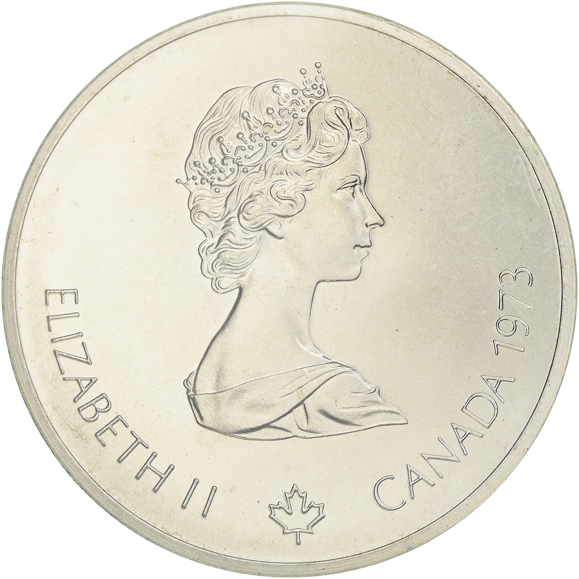 Coin, Canada, Elizabeth II, 10 Dollars, 1973, Royal Canadian Mint, Ottawa