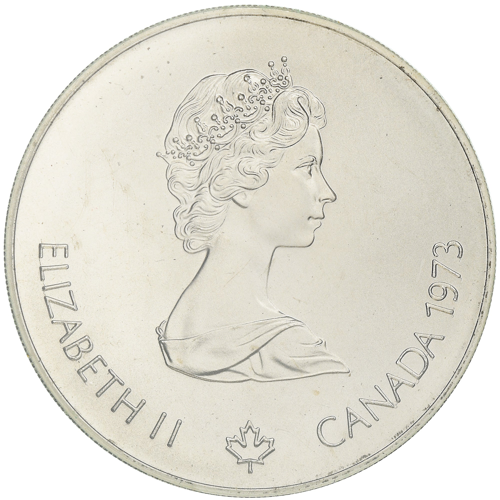 Münze, Kanada, Elizabeth II, 5 Dollars, 1973, Royal Canadian Mint, Ottawa