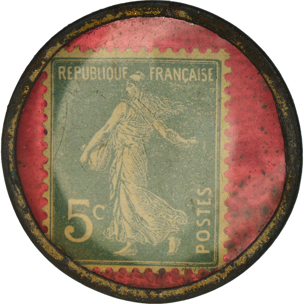 Monnaie, France, Anisette, Marie Brizard, 5 Centimes, Timbre-Monnaie, TTB
