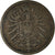 Moneda, ALEMANIA - IMPERIO, Wilhelm I, 2 Pfennig, 1875, Vienne, BC+, Cobre, KM:2