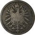 Coin, GERMANY - EMPIRE, Wilhelm I, 2 Pfennig, 1875, Stuttgart, VF(20-25)