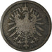 Münze, GERMANY - EMPIRE, Wilhelm I, 2 Pfennig, 1875, Stuttgart, S, Kupfer, KM:2
