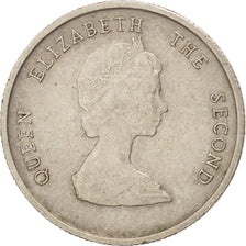 EAST CARIBBEAN STATES, 10 Cents, 1986, KM #13, EF(40-45), Copper-Nickel, 18.06,.