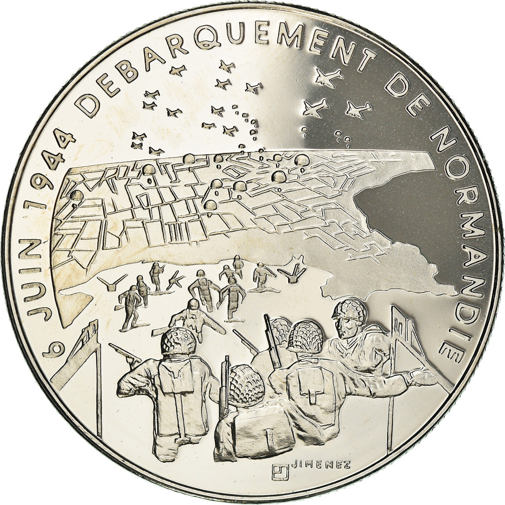 Frankreich, Medaille, Débarquement de Normandie, History, XXth Century