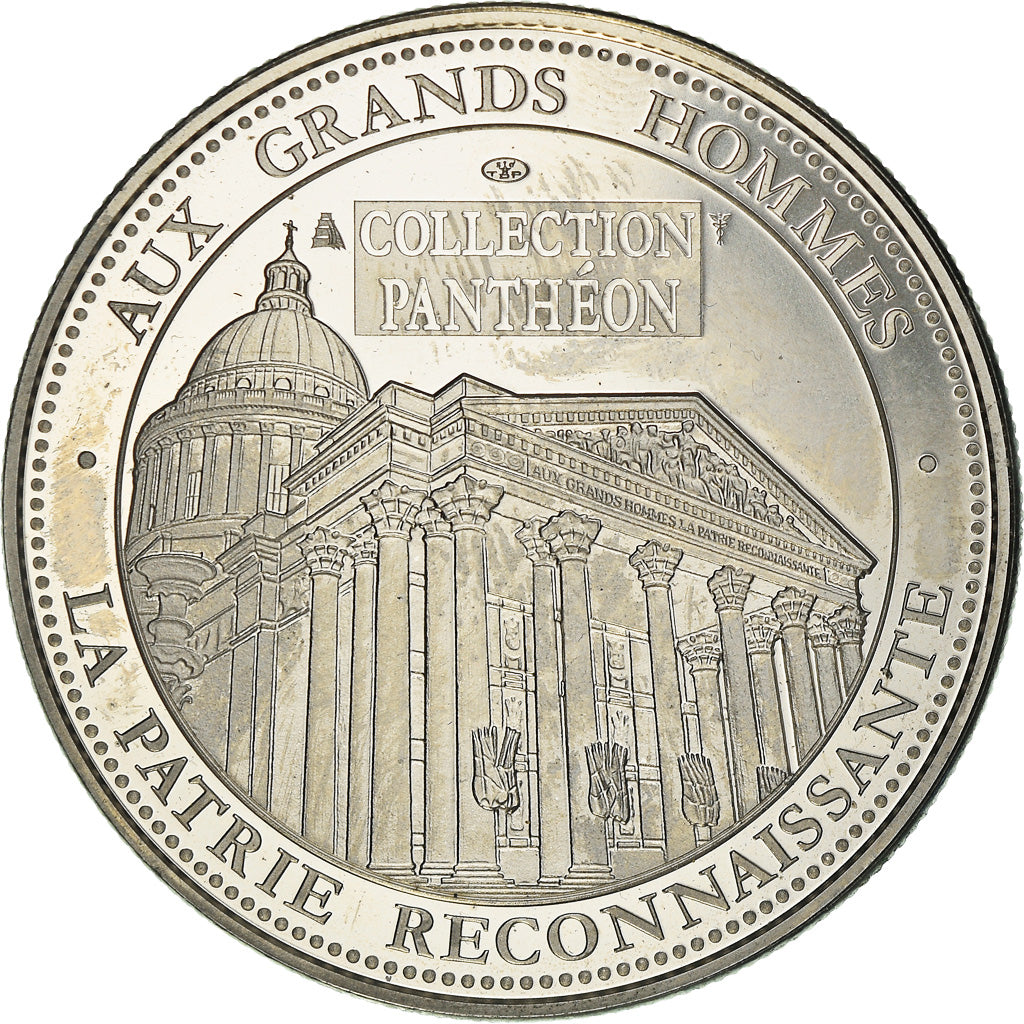 France, Medal, Simone Veil, Collection Panthéon, 2017, MS(64), Copper-nickel