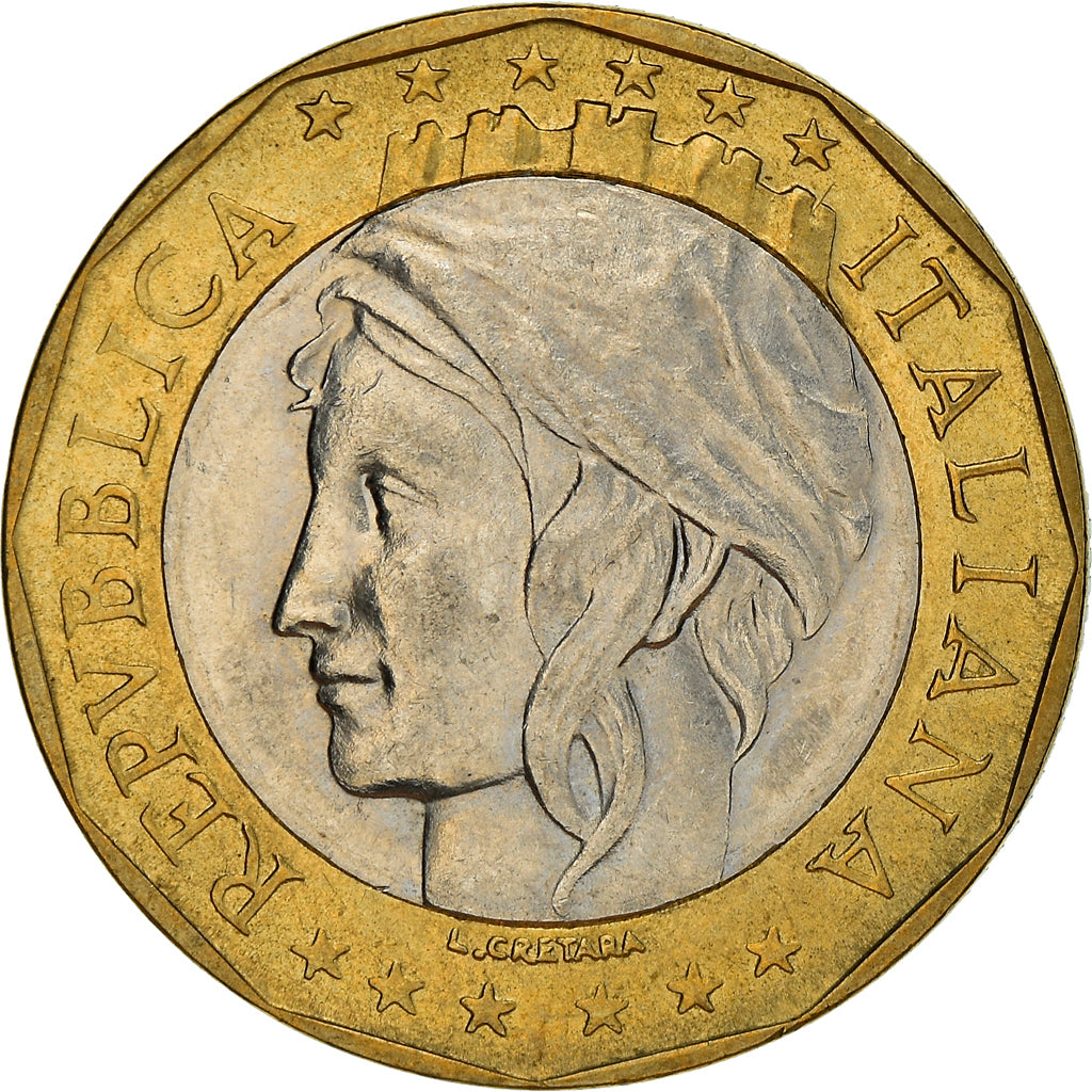 Münze, Italien, 1000 Lire, 1998, Rome, SS+, Bi-Metallic, KM:194