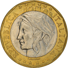 Münze, Italien, 1000 Lire, 1998, Rome, SS+, Bi-Metallic, KM:194