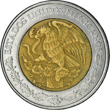 Münze, Mexiko, Peso, 1997, Mexico City, S, Bi-Metallic, KM:603