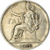 Coin, Italy, Vittorio Emanuele III, Lira, 1922, Rome, VF(30-35), Nickel, KM:62