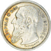 Moneta, Belgio, 2 Francs, 2 Frank, 1909, MB+, Argento, KM:58.1