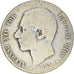 Coin, Spain, Alfonso XII, Peseta, 1883, Madrid, F(12-15), Silver, KM:686