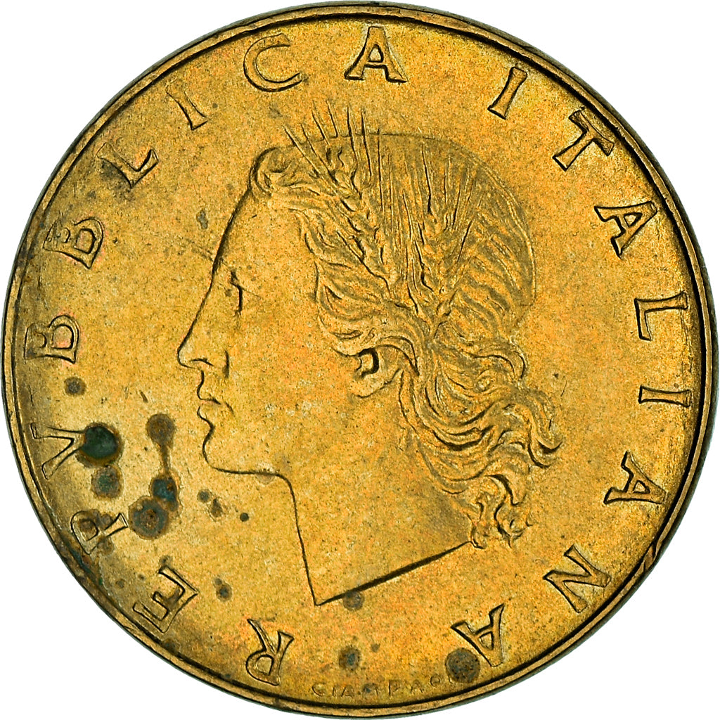 Coin, Italy, 20 Lire, 1978, Rome, VF(30-35), Aluminum-Bronze, KM:97.2
