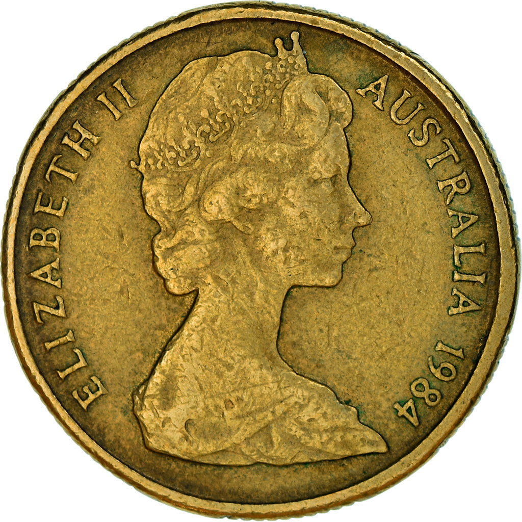 Münze, Australien, Elizabeth II, Dollar, 1984, Royal Australian Mint, S+