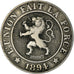 Moneta, Belgia, Leopold II, 10 Centimes, 1894, VF(30-35), Miedź-Nikiel, KM:42