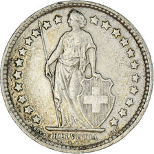 Coin, Switzerland, 1/2 Franc, 1963, Bern, AU(50-53), Silver, KM:23