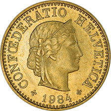 Coin, Switzerland, 5 Rappen, 1984, Bern, AU(50-53), Aluminum-Bronze, KM:26c