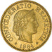 Monnaie, Suisse, 5 Rappen, 1984, Bern, TTB+, Aluminum-Bronze, KM:26c