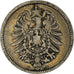 Coin, GERMANY - EMPIRE, Wilhelm I, Mark, 1875, Hambourg, VF(30-35), Silver, KM:7