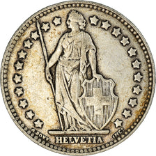 Coin, Switzerland, Franc, 1934, Bern, EF(40-45), Silver, KM:24
