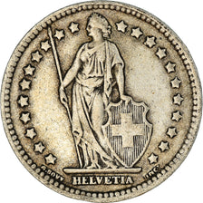 Moeda, Suíça, Franc, 1944, Bern, EF(40-45), Prata, KM:24