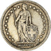 Moeda, Suíça, Franc, 1944, Bern, EF(40-45), Prata, KM:24