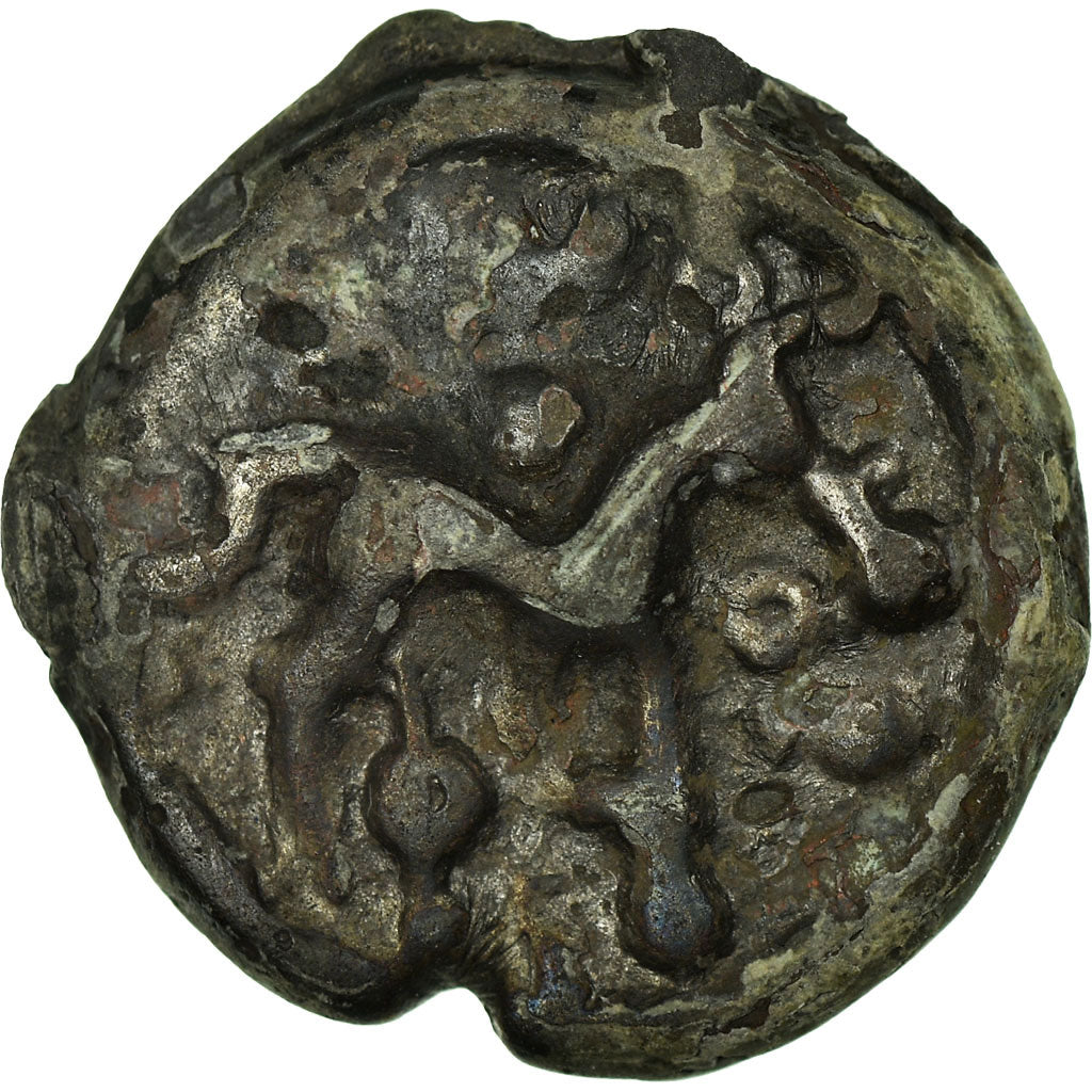 Coin, Nervii, Potin, EF(40-45), Potin, Delestrée:629