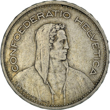 Münze, Schweiz, 5 Francs, 1933, Bern, SS, Silber, KM:40