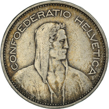 Moneta, Svizzera, 5 Francs, 1935, Bern, BB, Argento, KM:40
