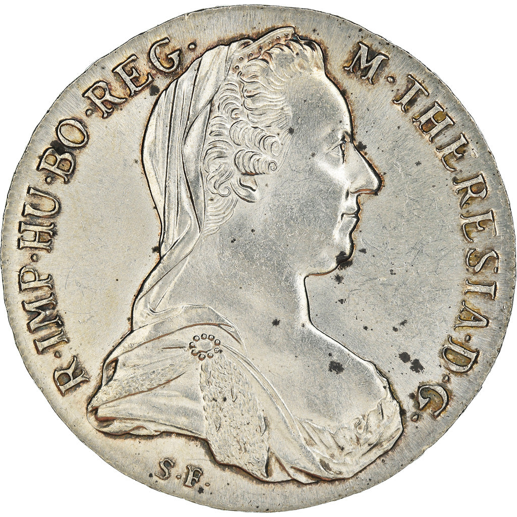 Coin, Austria, Joseph II, Thaler, 1780, Vienne, Restrike, MS(60-62), Silver