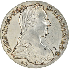Coin, Austria, Joseph II, Thaler, 1780, Vienne, Restrike, MS(60-62), Silver