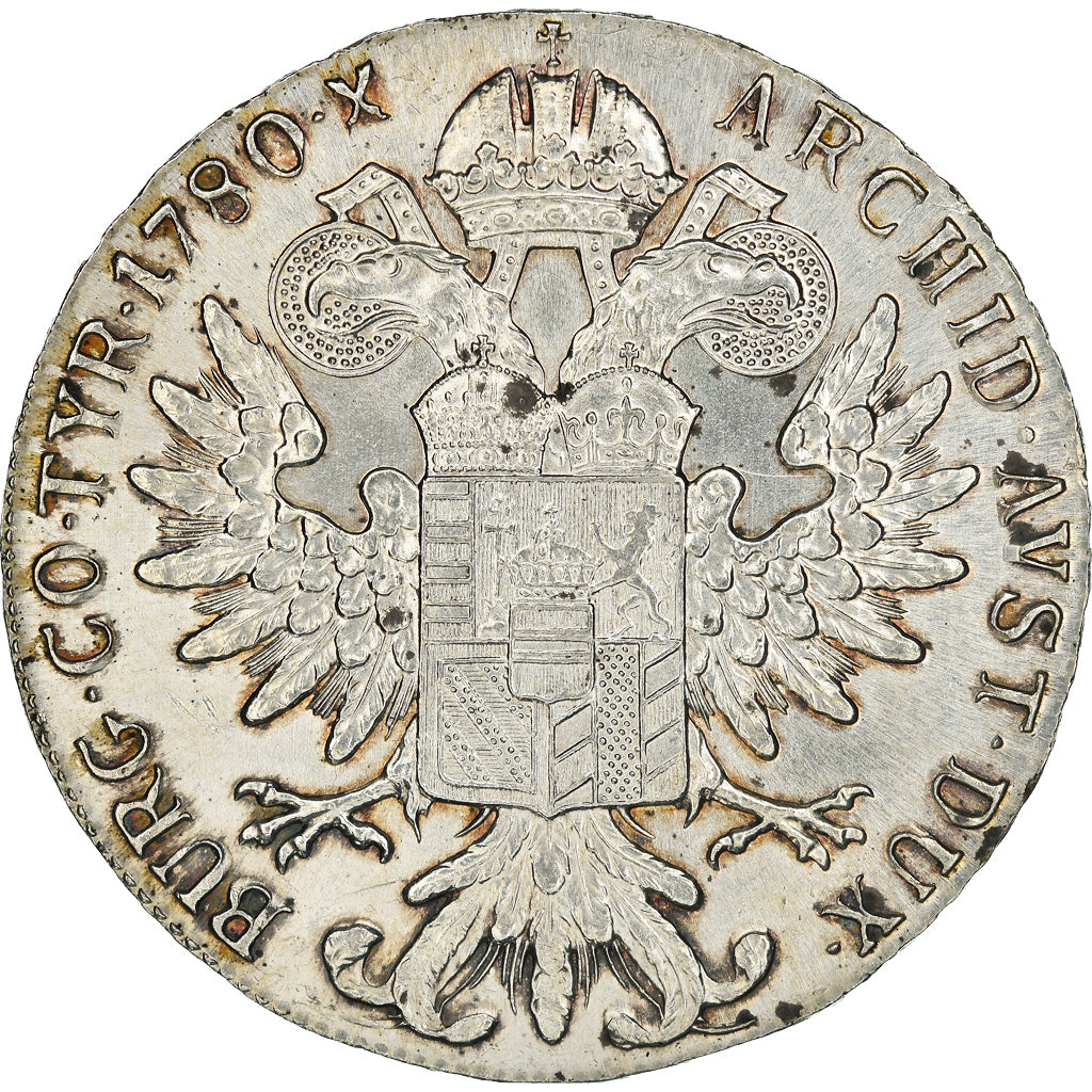 Coin, Austria, Joseph II, Thaler, 1780, Vienne, Restrike, MS(60-62), Silver