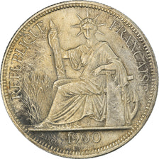 Coin, FRENCH INDO-CHINA, Piastre, 1900, Paris, EF(40-45), Silver, KM:5a.1