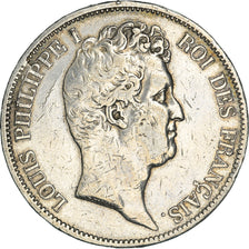 Coin, France, Louis-Philippe, 5 Francs, 1831, Paris, VF(20-25), Silver
