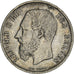 Coin, Belgium, Leopold II, 5 Francs, 5 Frank, 1871, EF(40-45), Silver, KM:24