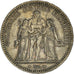 Moeda, França, Hercule, 5 Francs, 1873, Paris, EF(40-45), Prata, KM:820.1