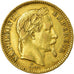 Munten, Frankrijk, Napoleon III, Napoléon III, 20 Francs, 1864, Strasbourg, ZF