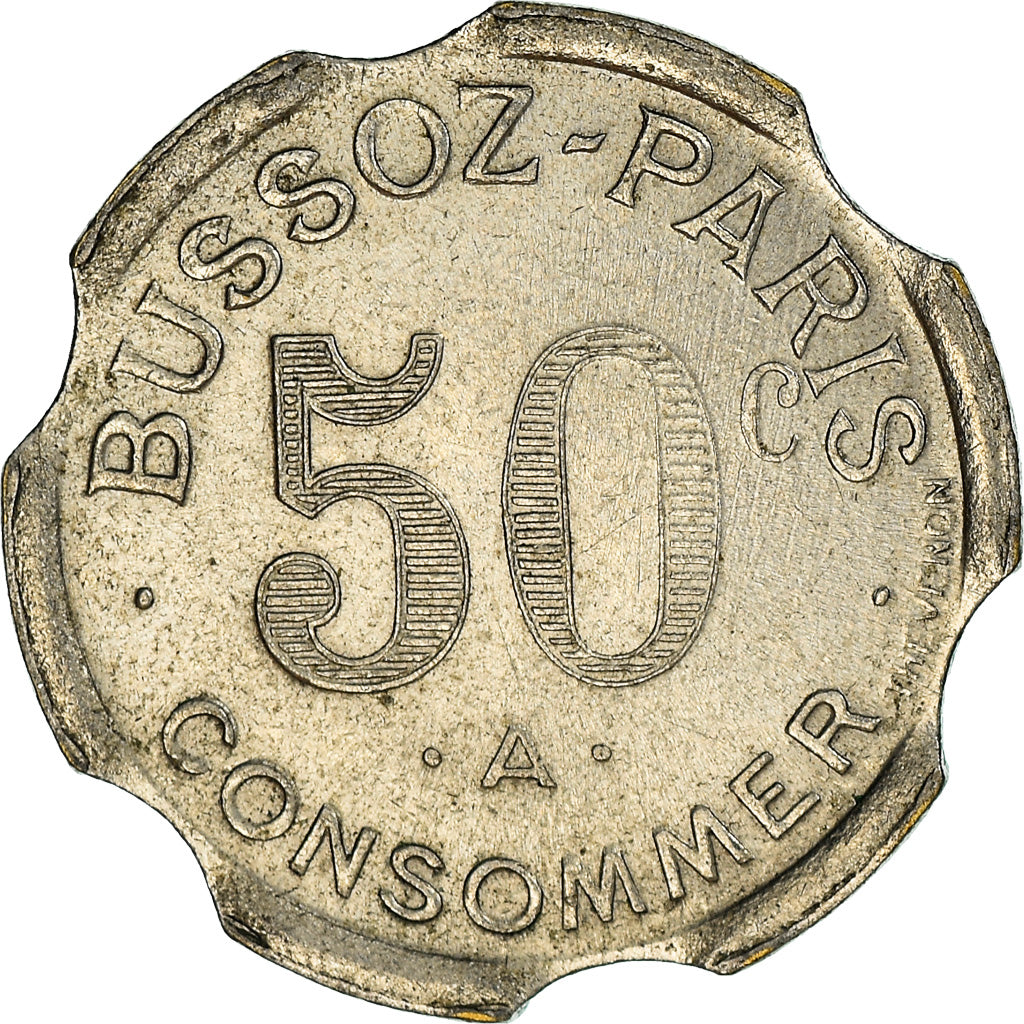 Frankreich, 50 Centimes, Token 